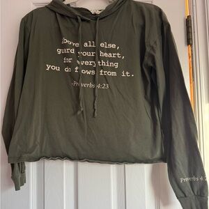 French Pastry Recipe Tag with Cream and Black Text